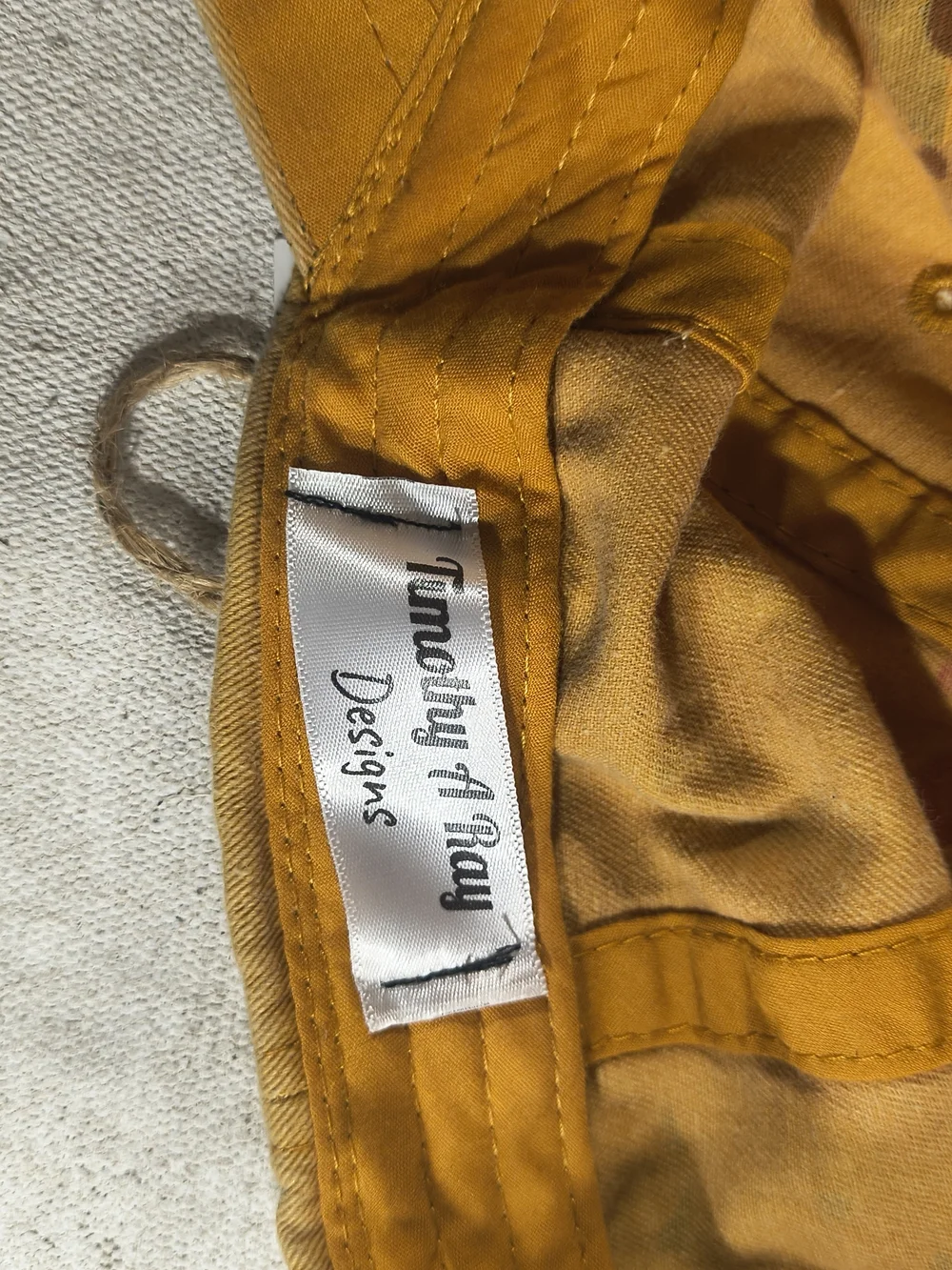 Timothy Designs T109 Men's Adjustable Camel Cap W/Unique Street Wear Design